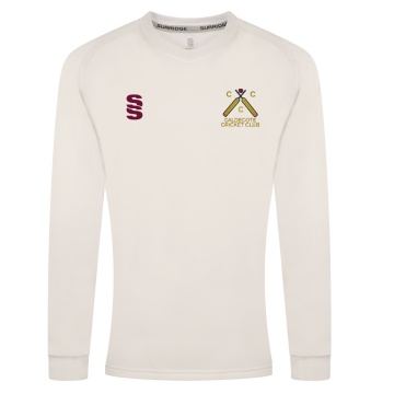 Caldecote CC Blast Long Sleeve Women's Cricket Sweater