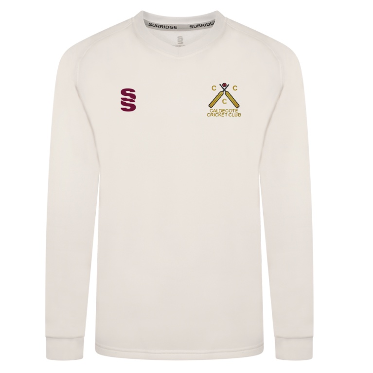 Caldecote CC Blast Long Sleeve Cricket Sweater